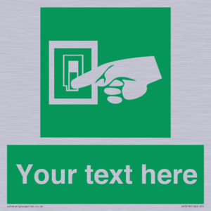 Custom Light Switch Sign